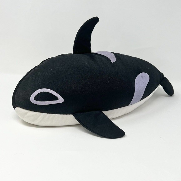 Rowdy Toys Plush 5 Stuffed Animal Orca Killer Whale Microbead